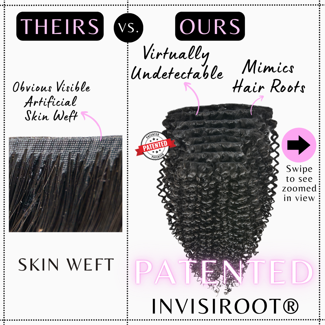 Kym Cambodian Loose Wavy - InVisiRoot® Clip-ins (AKA TrueRoot™ Clip-ins)