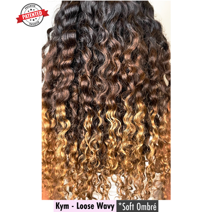 Kym Cambodian Loose Wavy - InVisiRoot® Clip-ins (AKA TrueRoot™ Clip-ins)