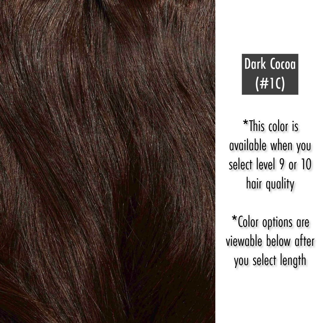 Emily (Silky Straight) -  InVisiRoot® Clip-ins (AKA TrueRoot™ Clip-ins)