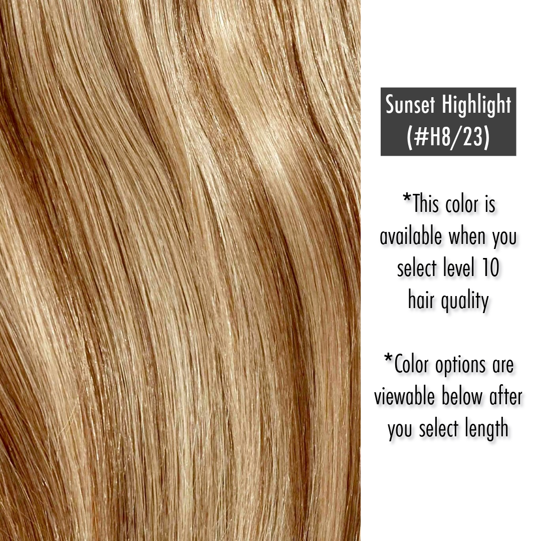 Emily (Silky Straight) -  InVisiRoot® Clip-ins (AKA TrueRoot™ Clip-ins)