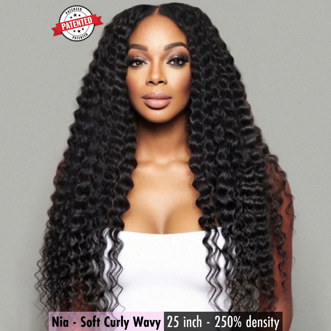 Nia - Virgin Burmese Hair - InVisiRoot® Thin-Part Wig™️