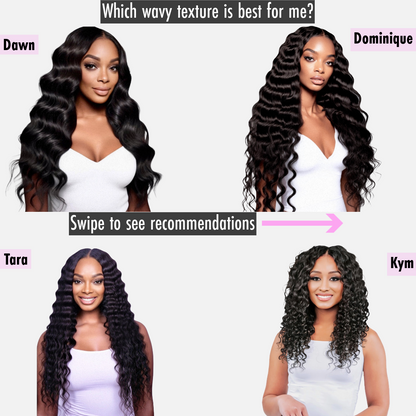 Dawn - Body Wavy - Virgin Cambodian Hair - InVisiRoot® Thin-Part Wig™️