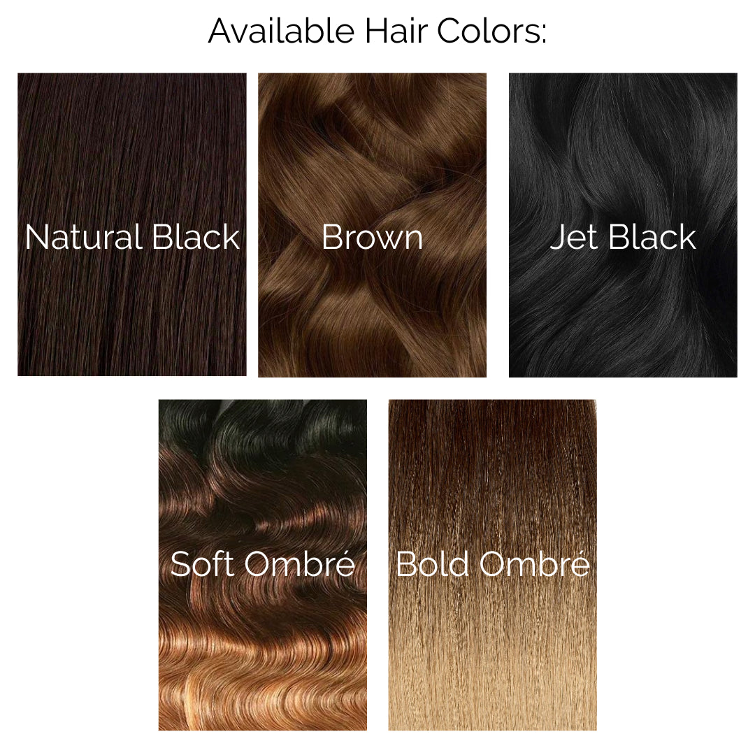 Jazzmine Cambodian Silky Straight -  InVisiRoot® Clip-ins (AKA TrueRoot™ Clip-ins)