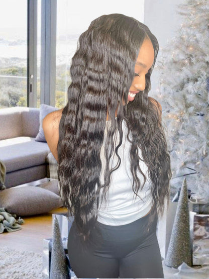 Dawn - Cambodian Body Wavy - Traditional Weft Clip In Bundles