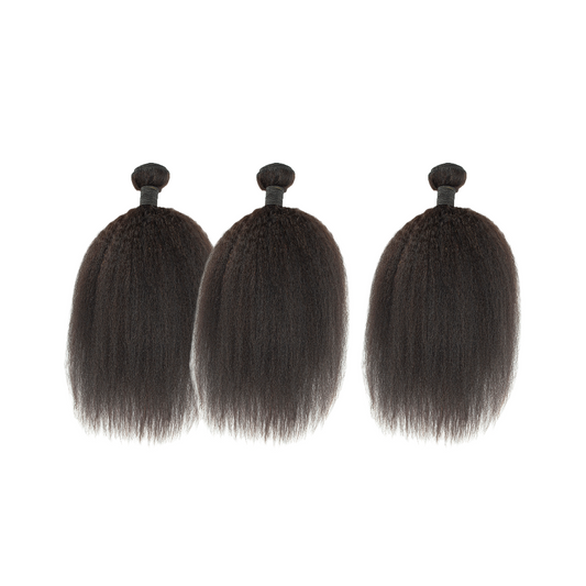 3 Weft Bundle: Jada Cambodian Kinky Straight - Traditional Weft Bundles