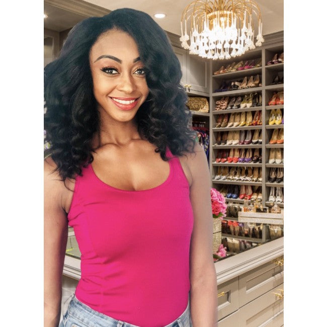 Jada (Kinky Straight) -  Virgin Cambodian Hair - 10 Minute Sew-in™️ U Part Wig